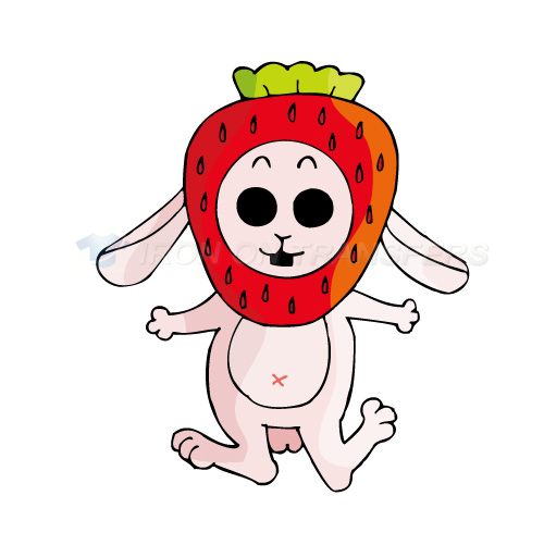 Rabbit Iron-on Stickers (Heat Transfers)NO.8914